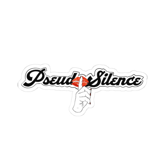 Kiss-Cut Sticker — "PseudoSilence - HUSH!!"