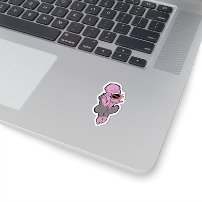 Kiss-Cut Sticker — "PseudoSilence - The Silent Scream" Art (Original)