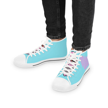 High Top Sneakers — "PseudoSilence - The Silent Scream" Key art