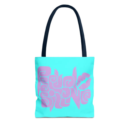 AOP Art Tote — "PseudoSilence - The Silent Scream" and character art