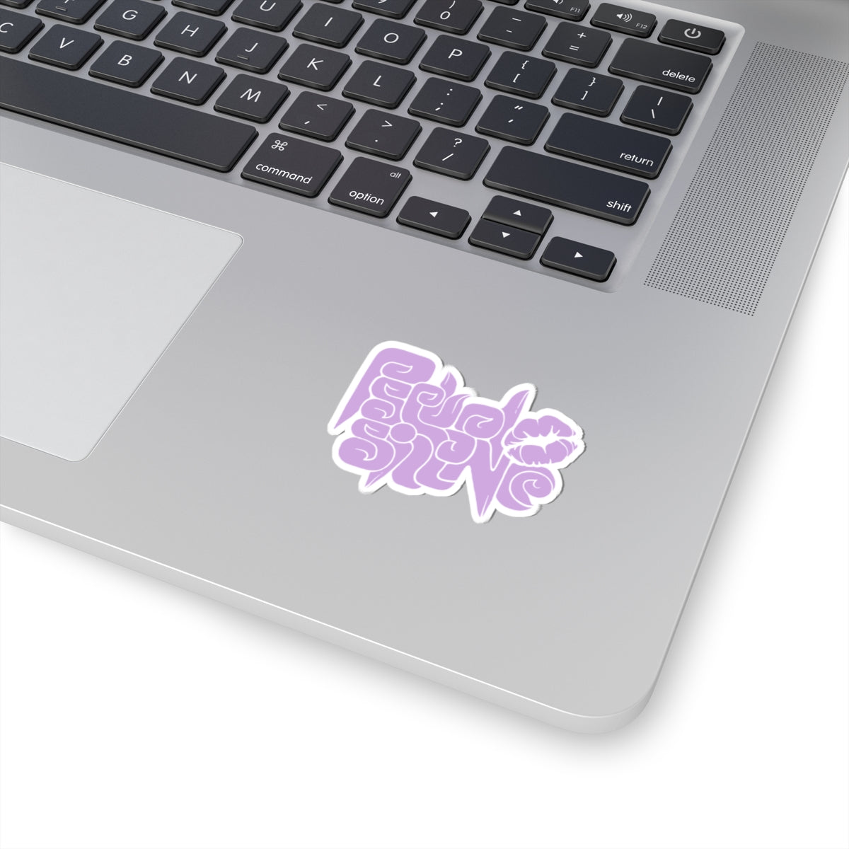 Kiss-Cut Sticker - PseudoSilence Logo (Lavender)