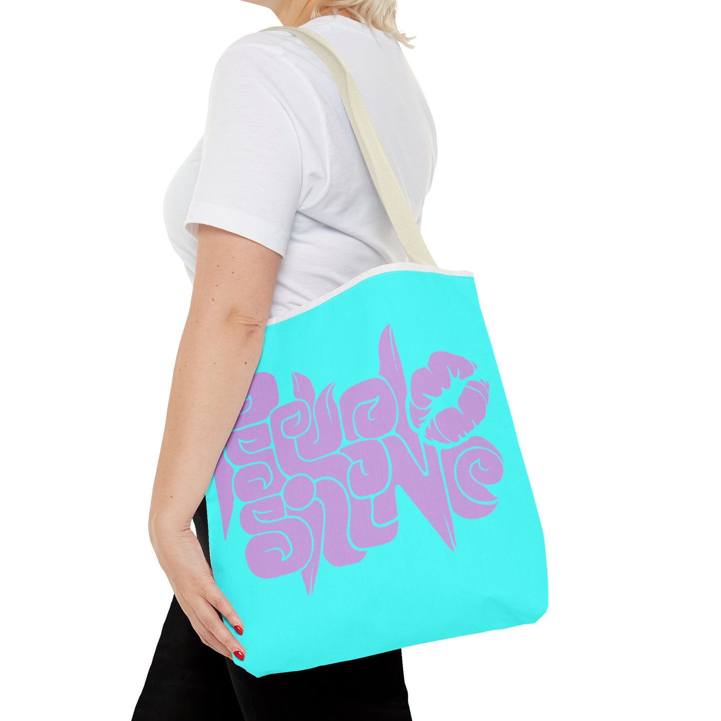 AOP Art Tote — "PseudoSilence - The Silent Scream" and character art
