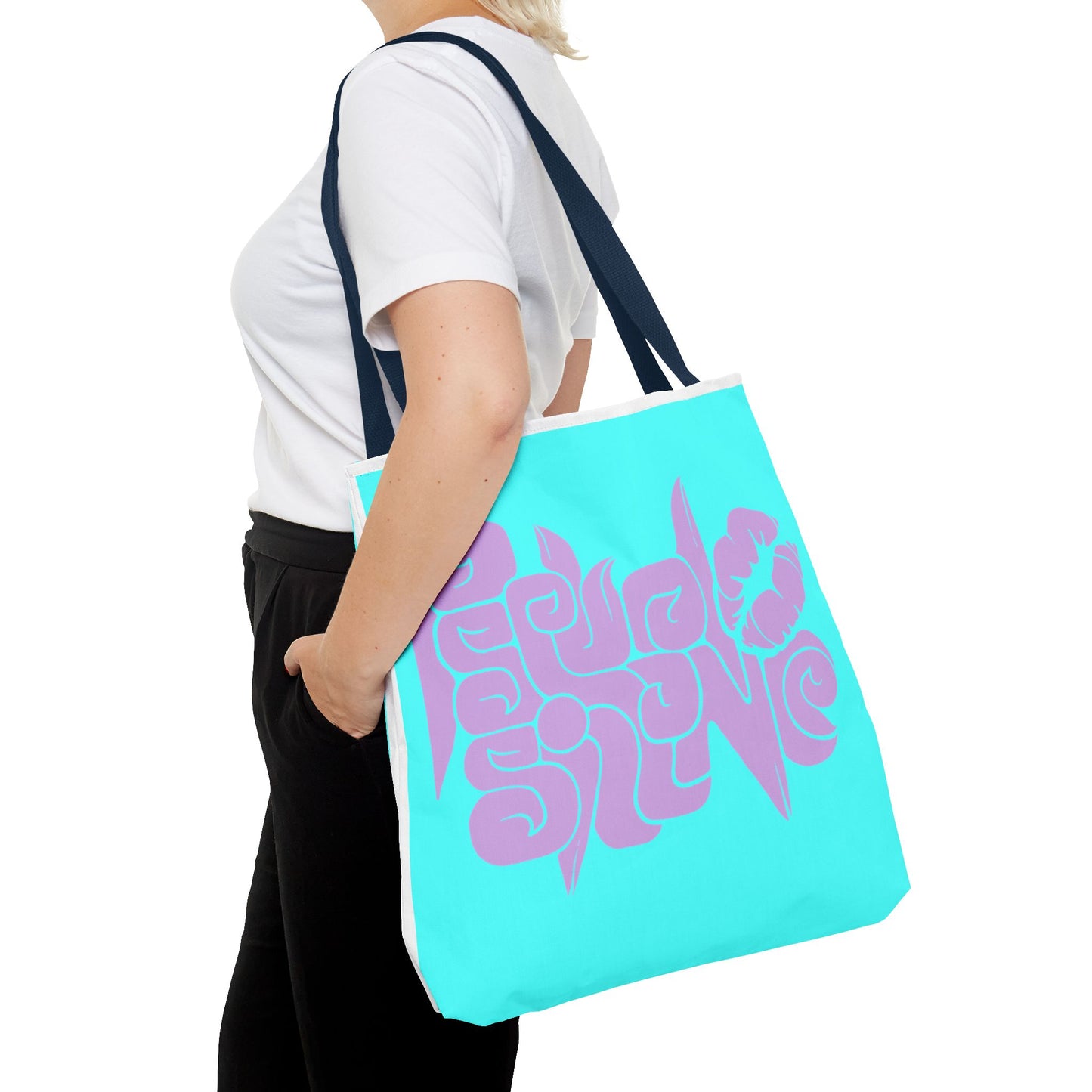 AOP Art Tote — "PseudoSilence - The Silent Scream" and character art