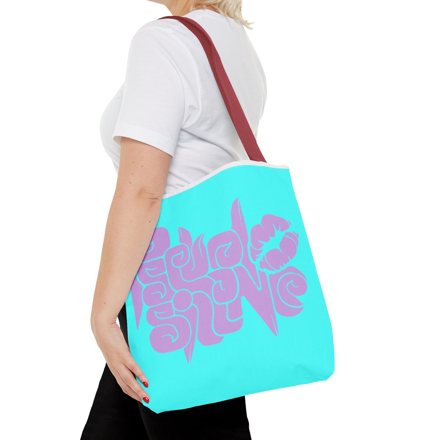 AOP Art Tote — "PseudoSilence - The Silent Scream" and character art