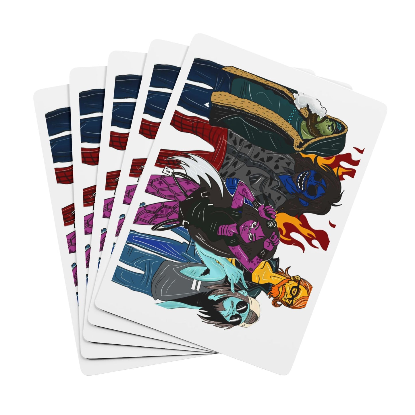 Poker Playing Cards — PseudoSilence Character art