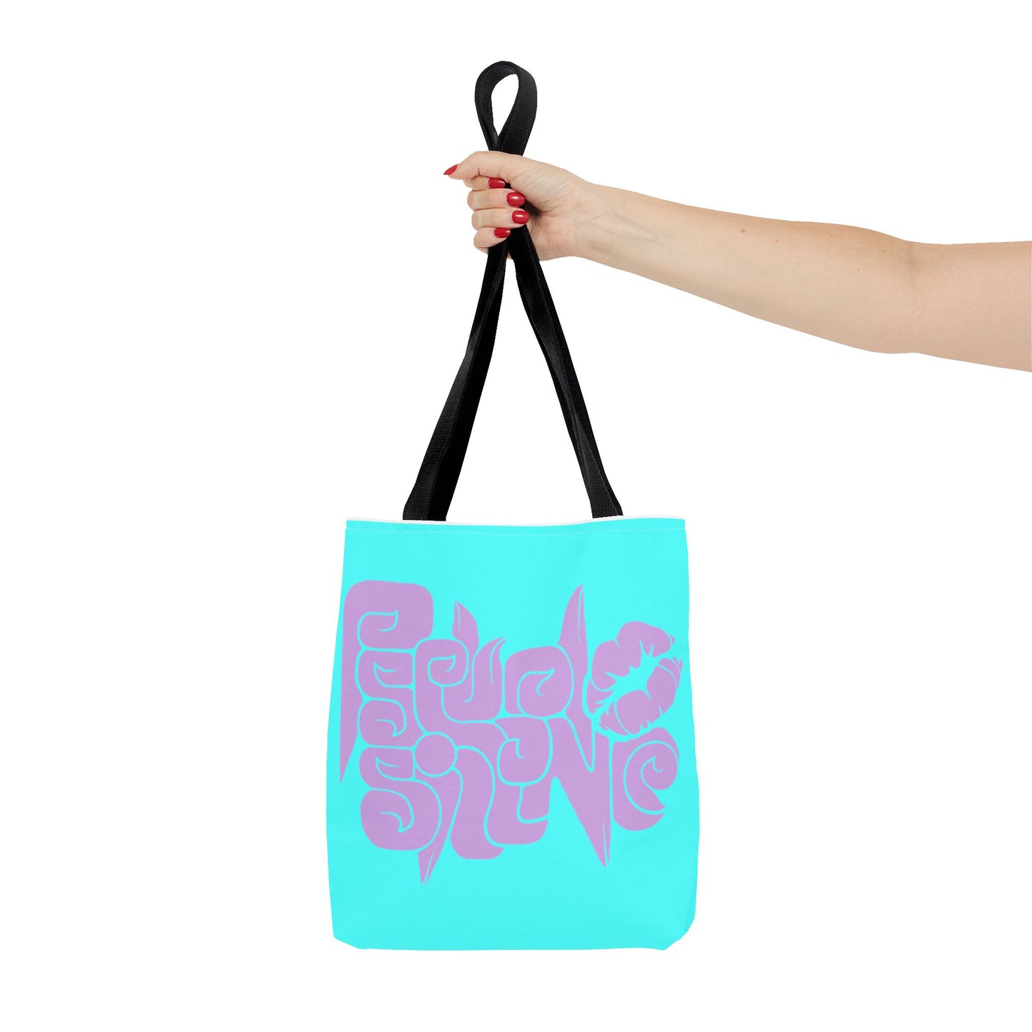 AOP Art Tote — "PseudoSilence - The Silent Scream" and character art