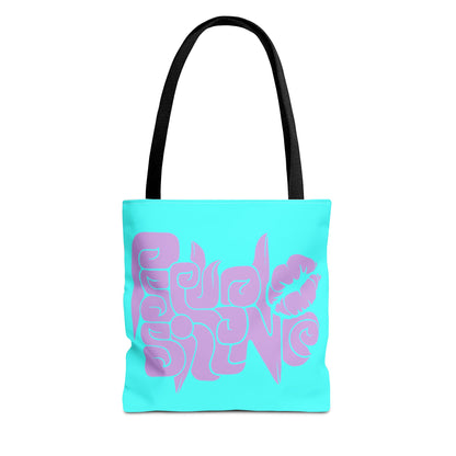 AOP Art Tote — "PseudoSilence - The Silent Scream" and character art