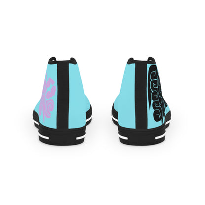 High Top Sneakers — "PseudoSilence - The Silent Scream" Key art