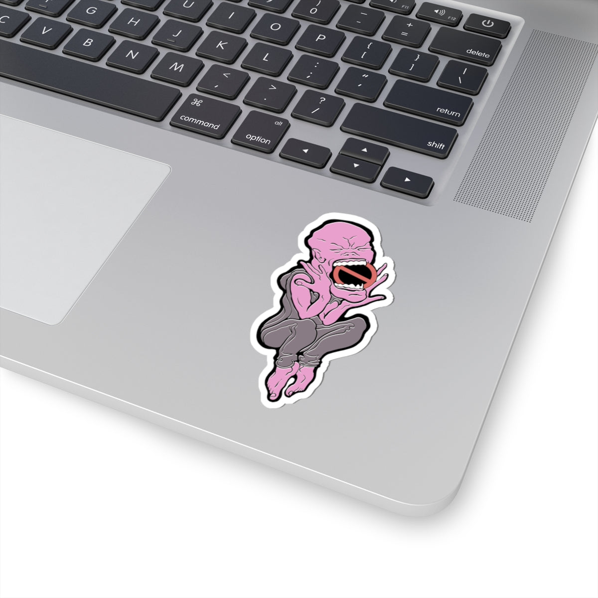 Kiss-Cut Sticker — "PseudoSilence - The Silent Scream" Art (Original)