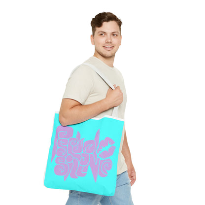 AOP Art Tote — "PseudoSilence - The Silent Scream" and character art