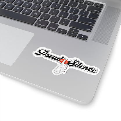 Kiss-Cut Sticker — "PseudoSilence - HUSH!!"