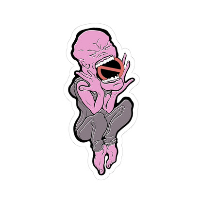 Kiss-Cut Sticker — "PseudoSilence - The Silent Scream" Art (Original)