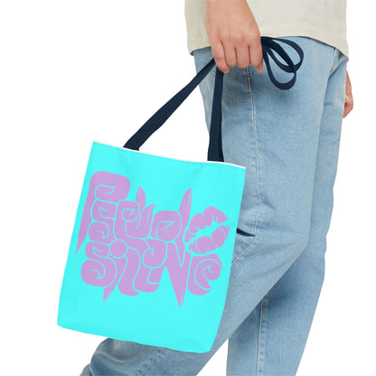 AOP Art Tote — "PseudoSilence - The Silent Scream" and character art
