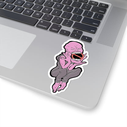 Kiss-Cut Sticker — "PseudoSilence - The Silent Scream" Art (Original)
