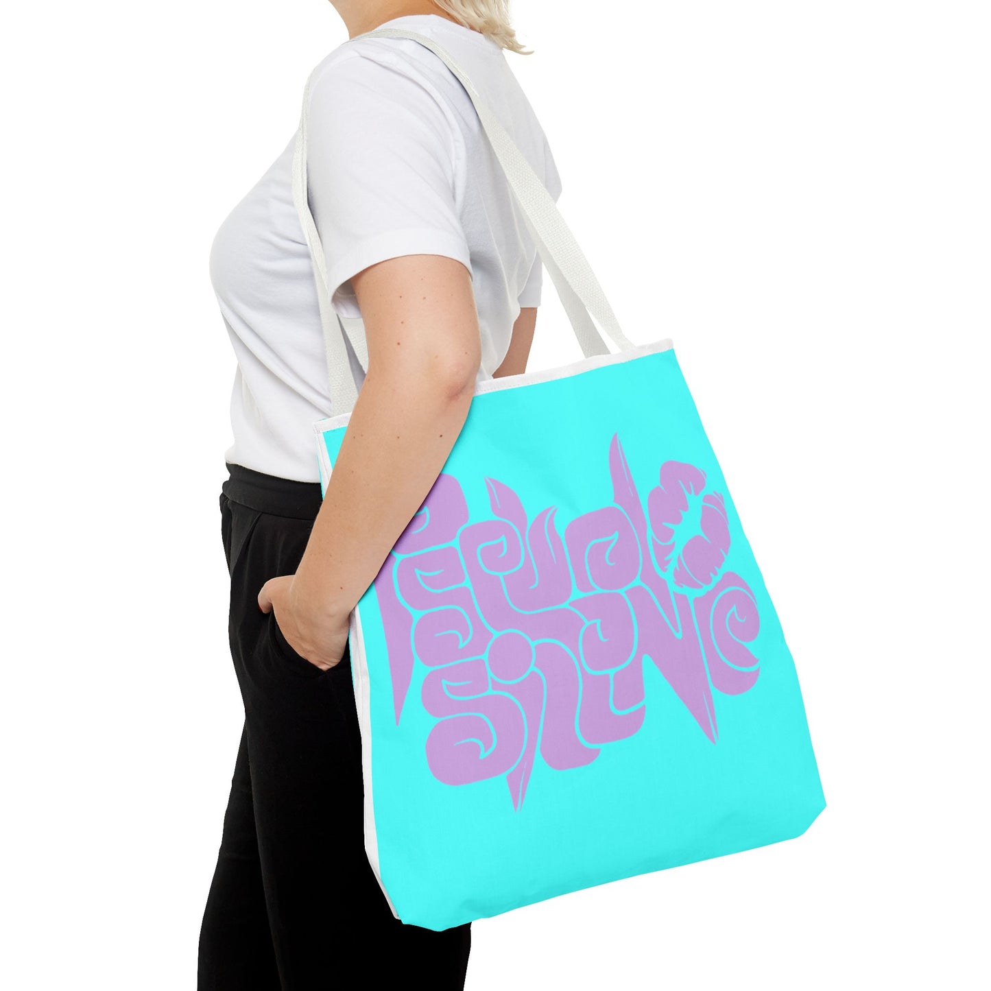 AOP Art Tote — "PseudoSilence - The Silent Scream" and character art