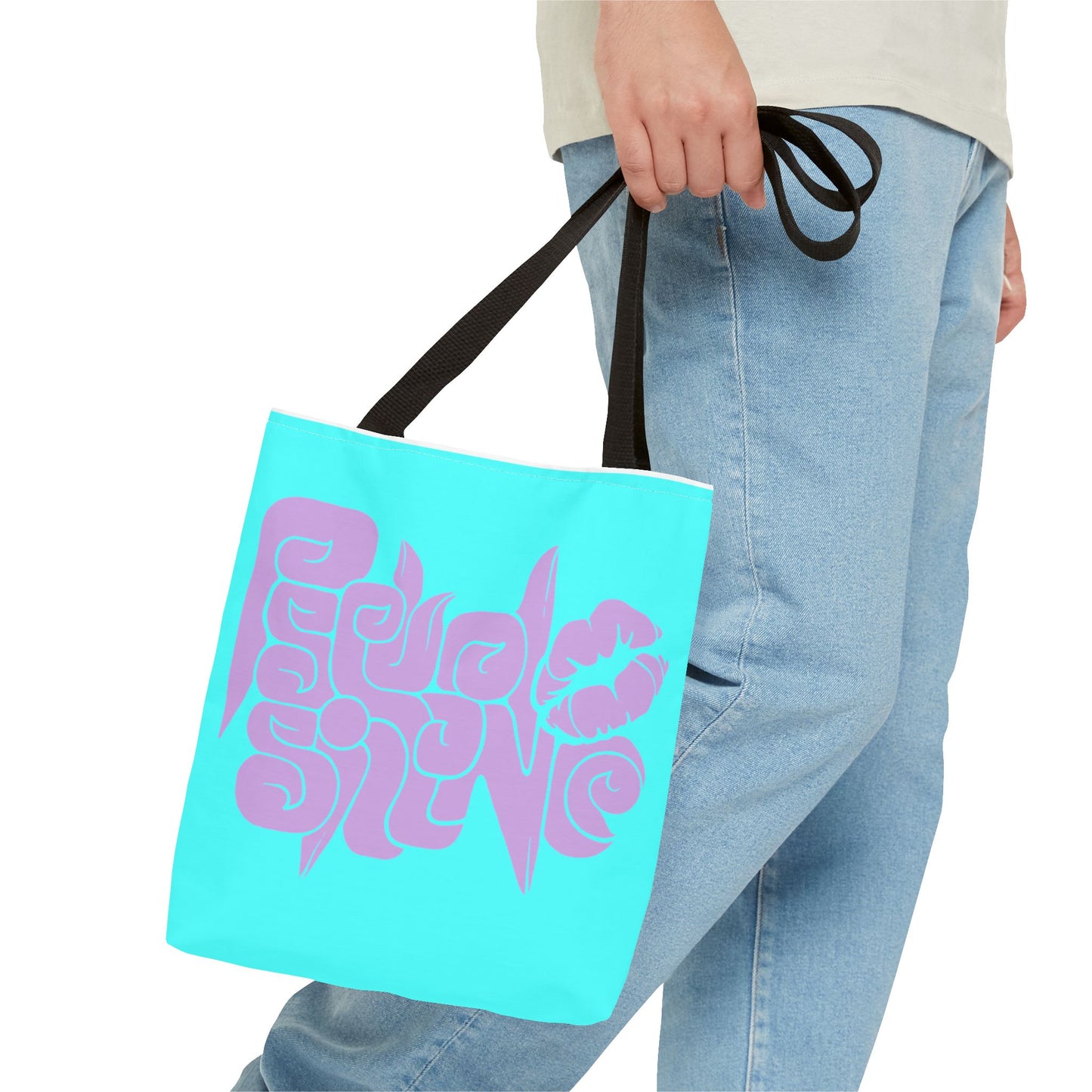 AOP Art Tote — "PseudoSilence - The Silent Scream" and character art