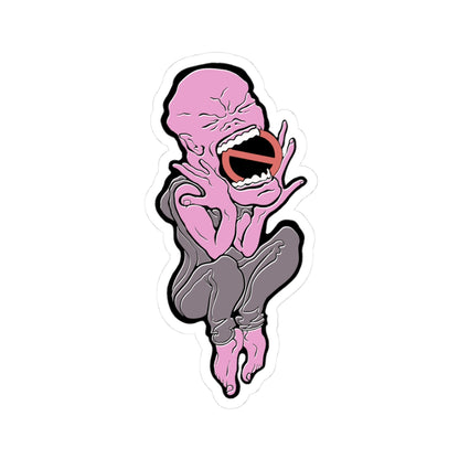 Kiss-Cut Sticker — "PseudoSilence - The Silent Scream" Art (Original)
