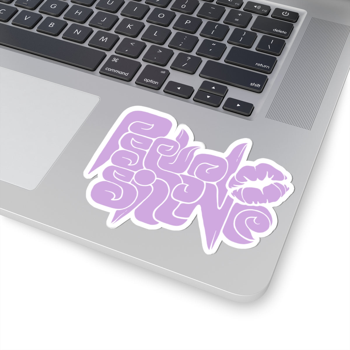 Kiss-Cut Sticker - PseudoSilence Logo (Lavender)