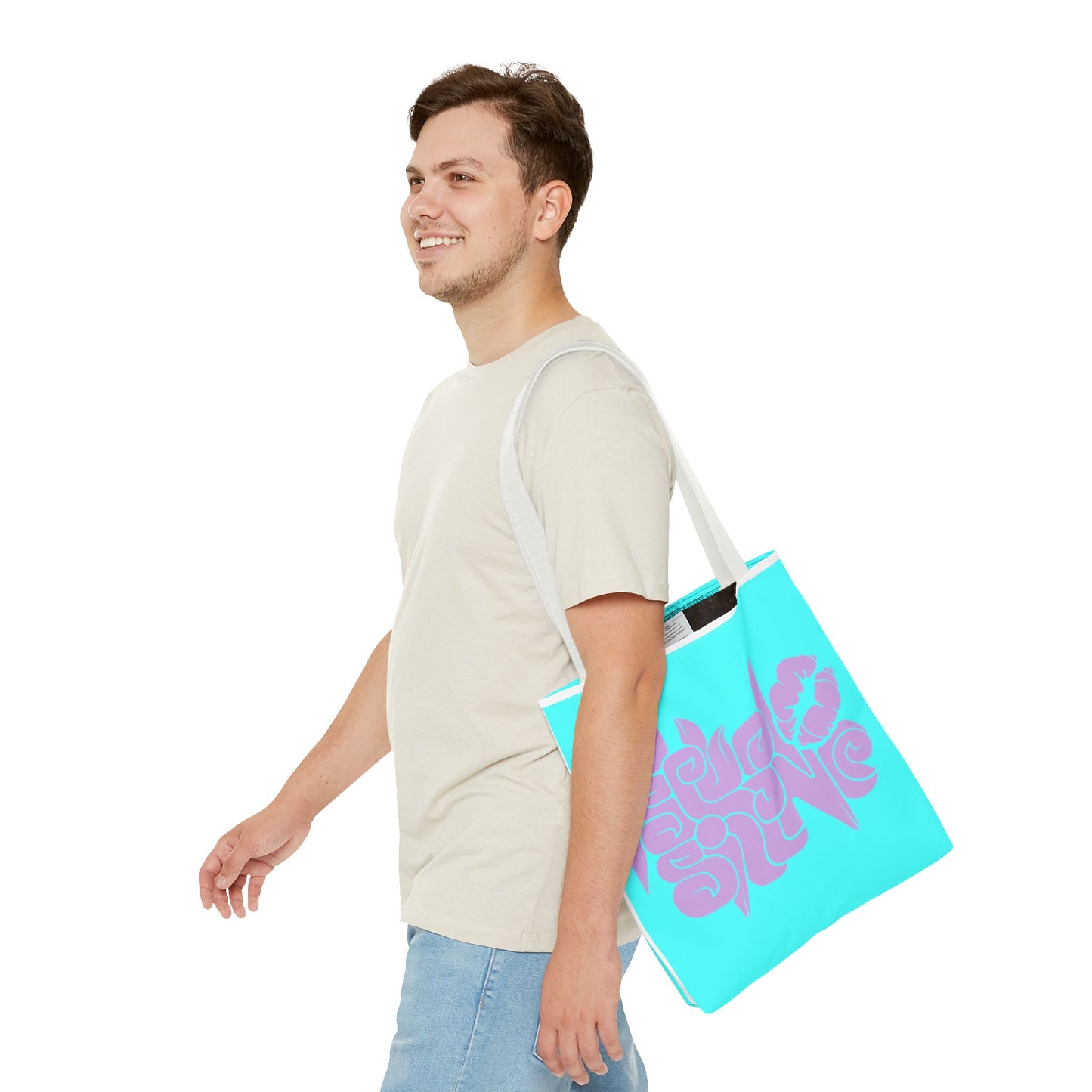 AOP Art Tote — "PseudoSilence - The Silent Scream" and character art