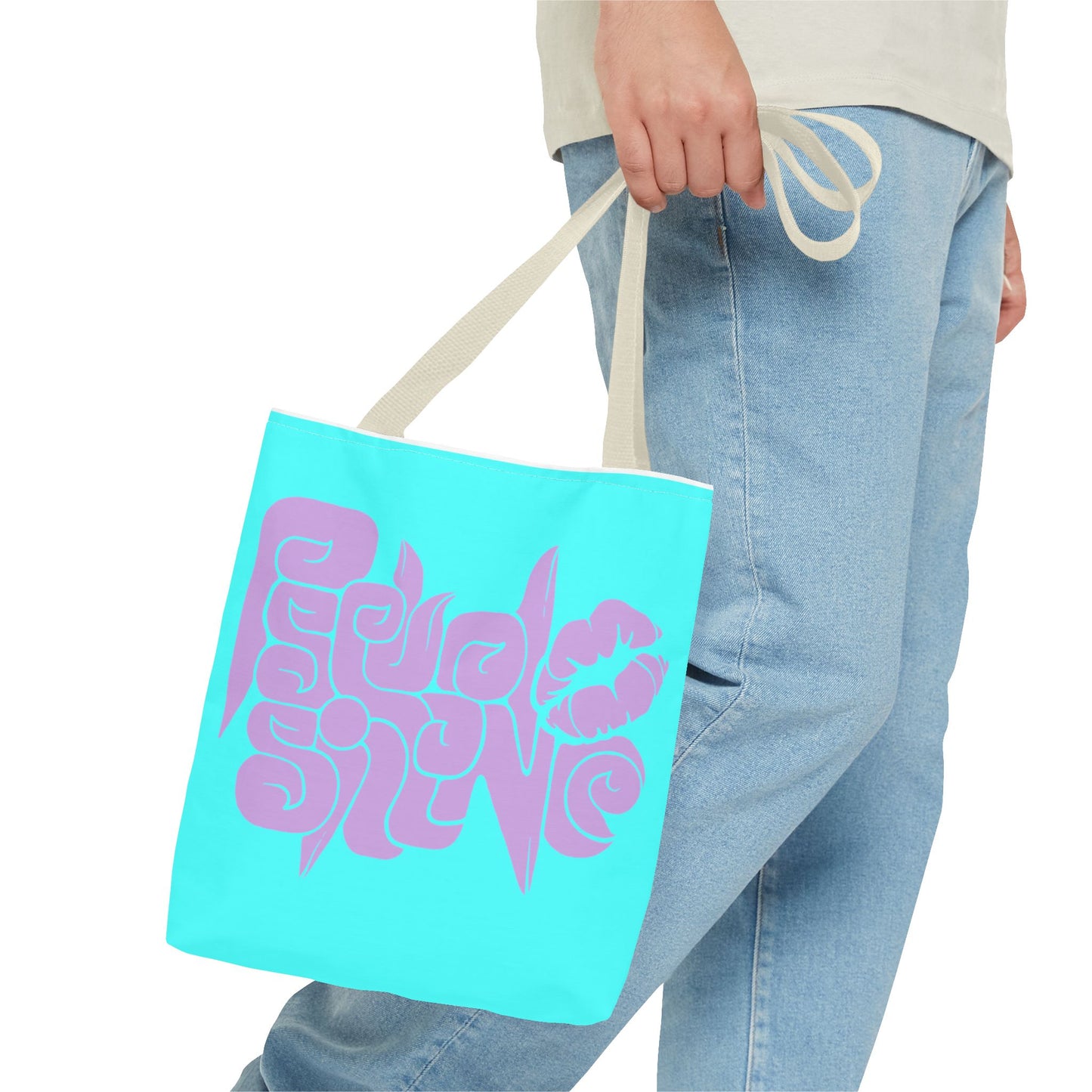 AOP Art Tote — "PseudoSilence - The Silent Scream" and character art