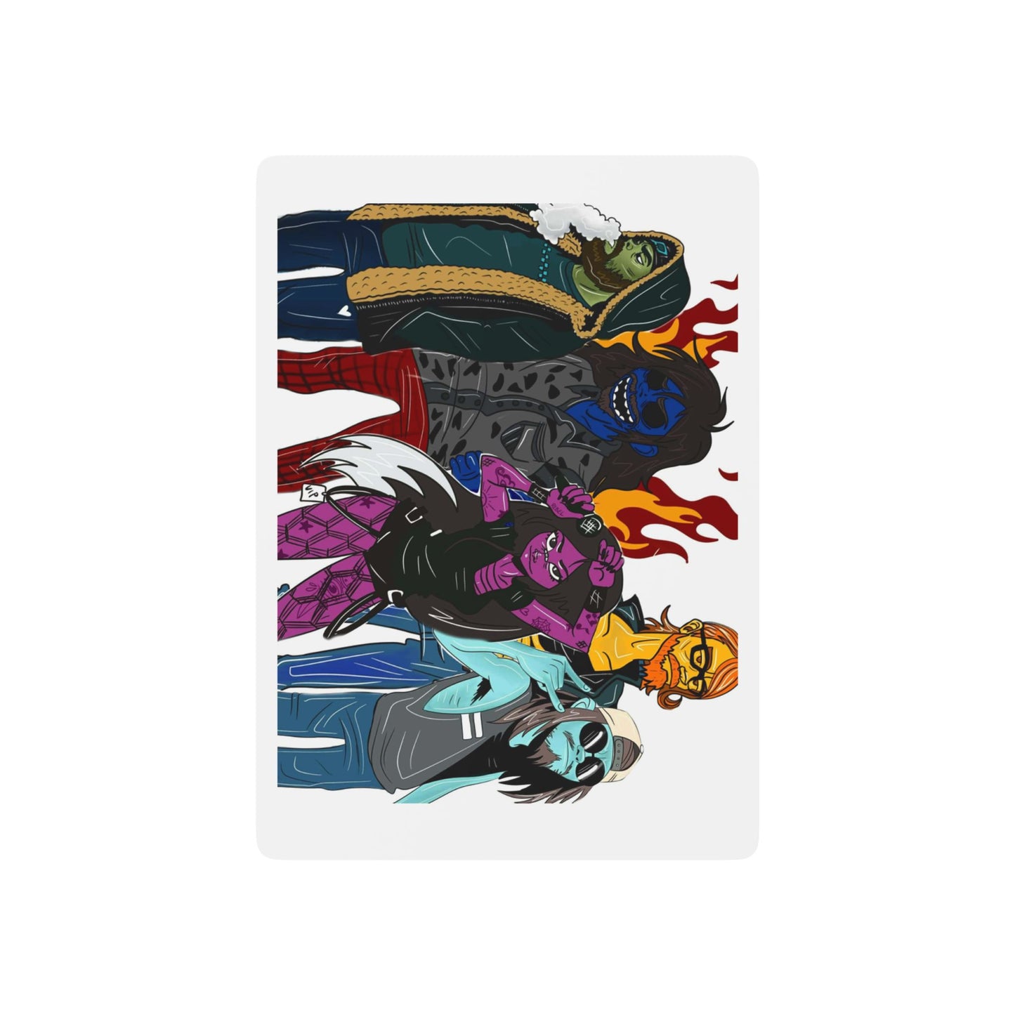 Poker Playing Cards — PseudoSilence Character art