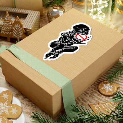 Kiss-Cut Sticker — "PseudoSilence - The Silent Scream" (Black)