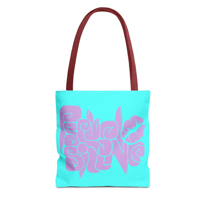 AOP Art Tote — "PseudoSilence - The Silent Scream" and character art
