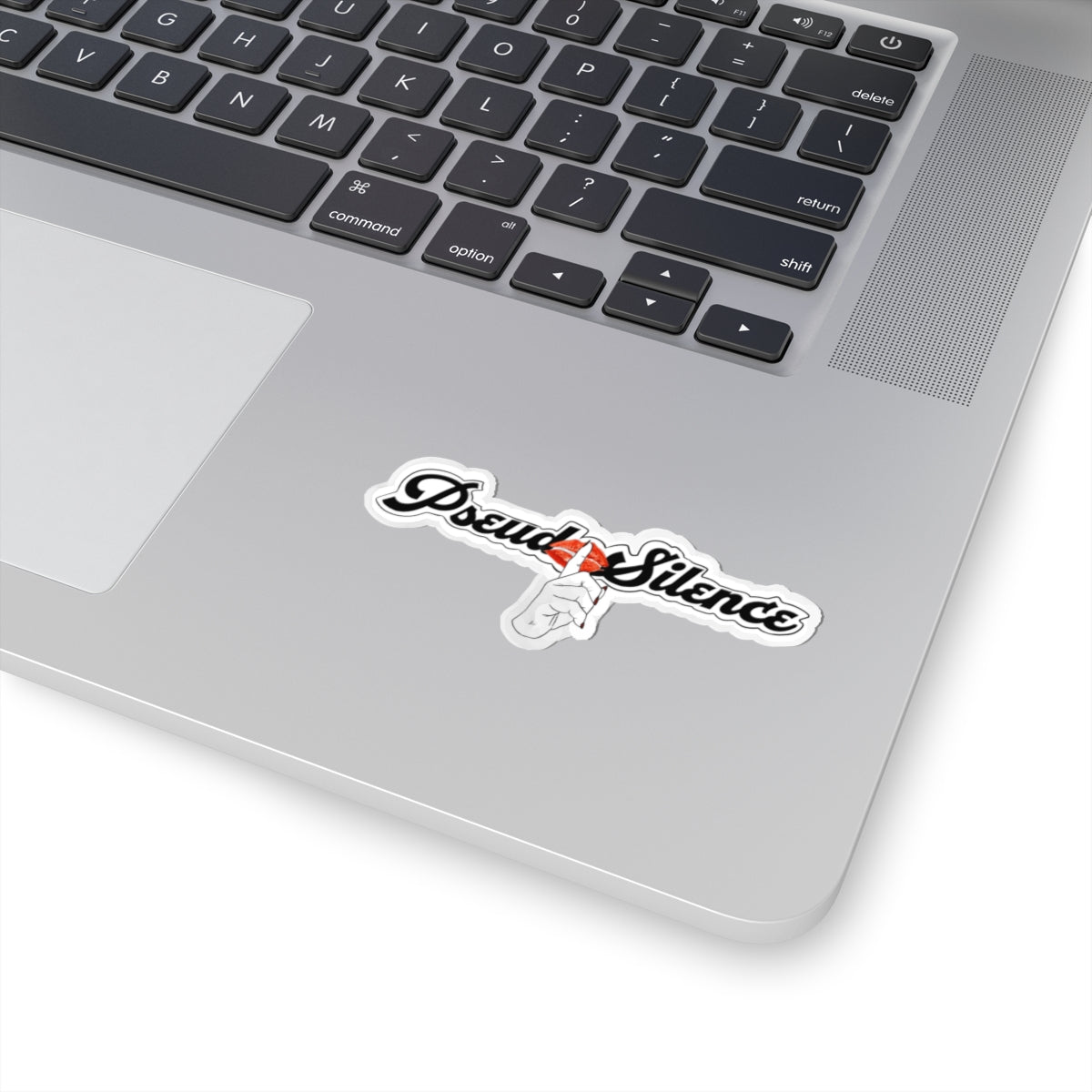 Kiss-Cut Sticker — "PseudoSilence - HUSH!!"