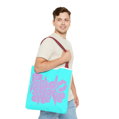 AOP Art Tote — "PseudoSilence - The Silent Scream" and character art