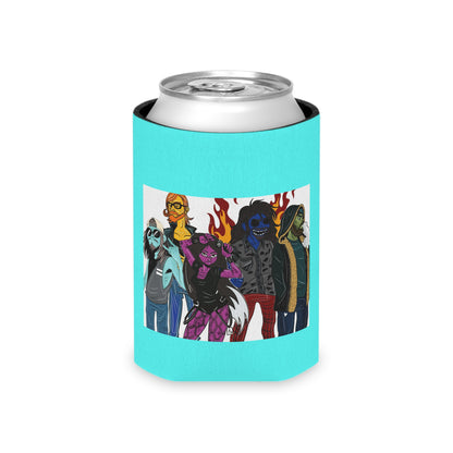 Can Cooler — 'Pseudo Silence' Band Art Insulated Koozie