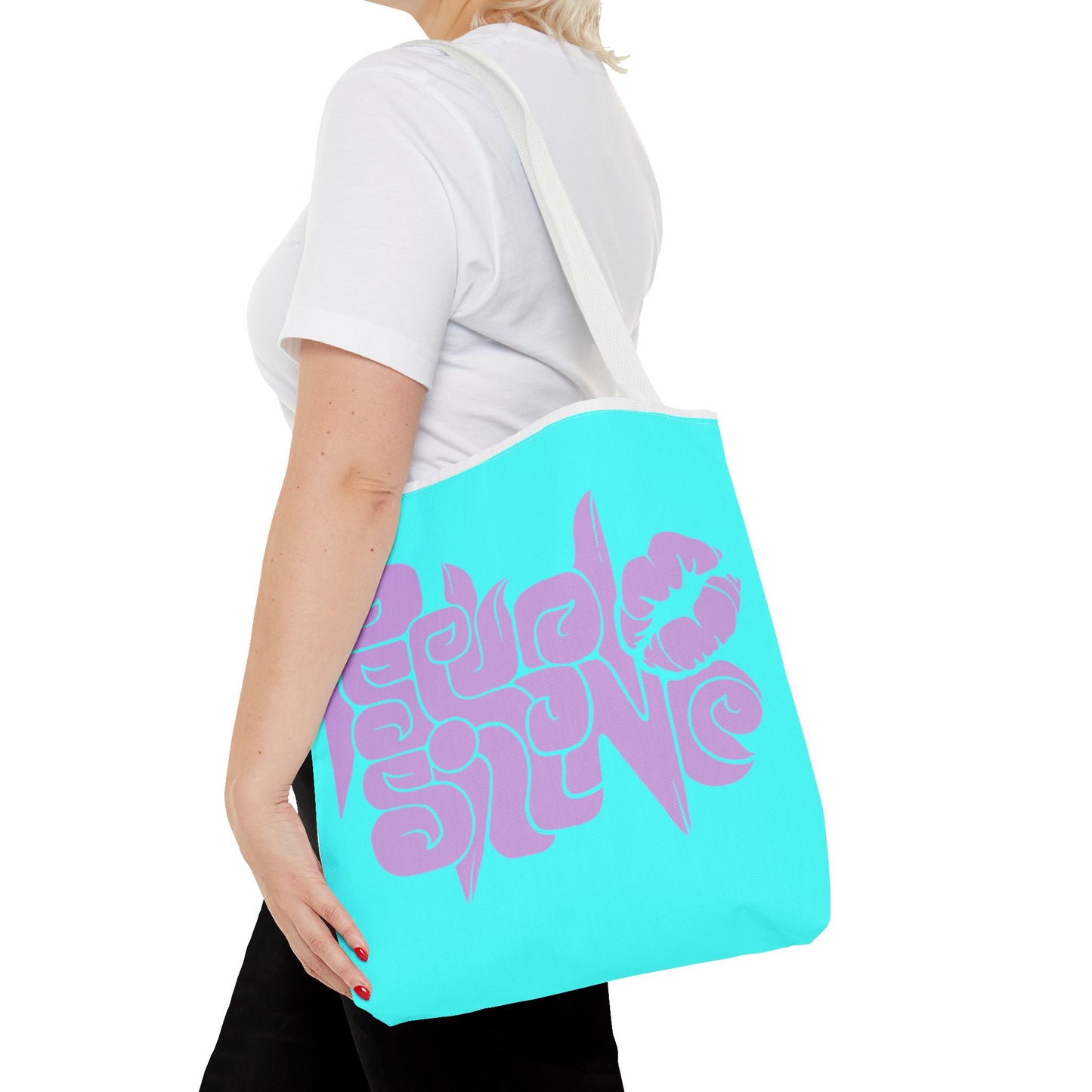 AOP Art Tote — "PseudoSilence - The Silent Scream" and character art