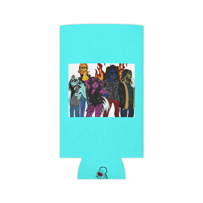 Can Cooler — 'Pseudo Silence' Band Art Insulated Koozie