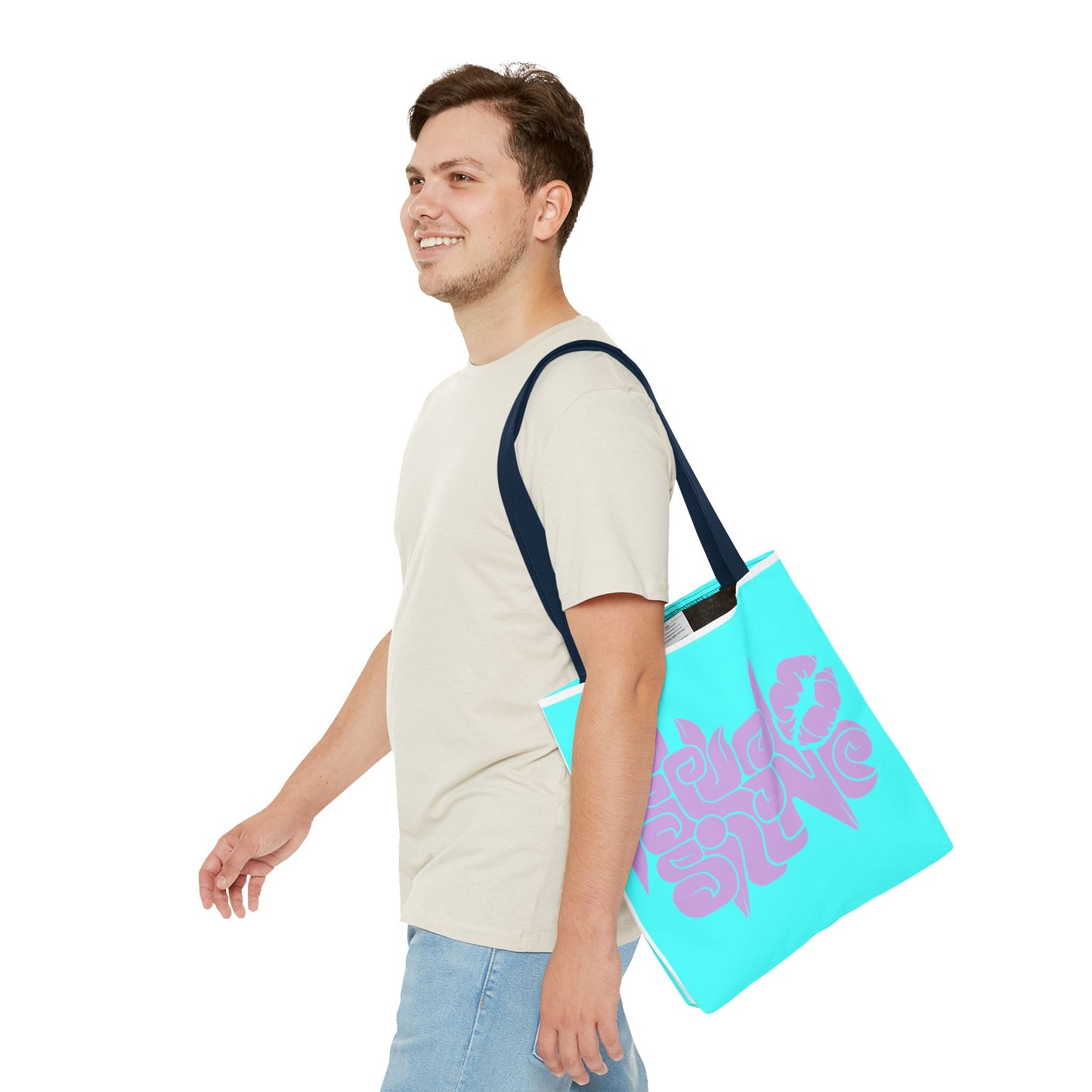 AOP Art Tote — "PseudoSilence - The Silent Scream" and character art