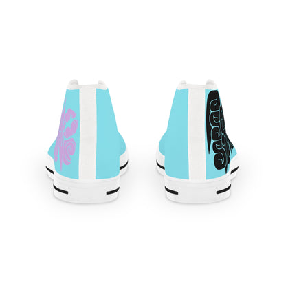 High Top Sneakers — "PseudoSilence - The Silent Scream" Key art