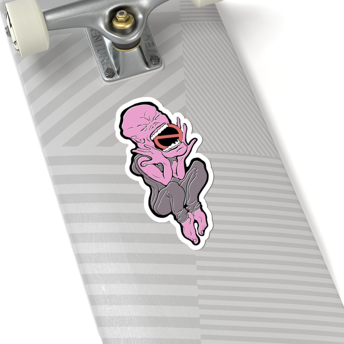 Kiss-Cut Sticker — "PseudoSilence - The Silent Scream" Art (Original)