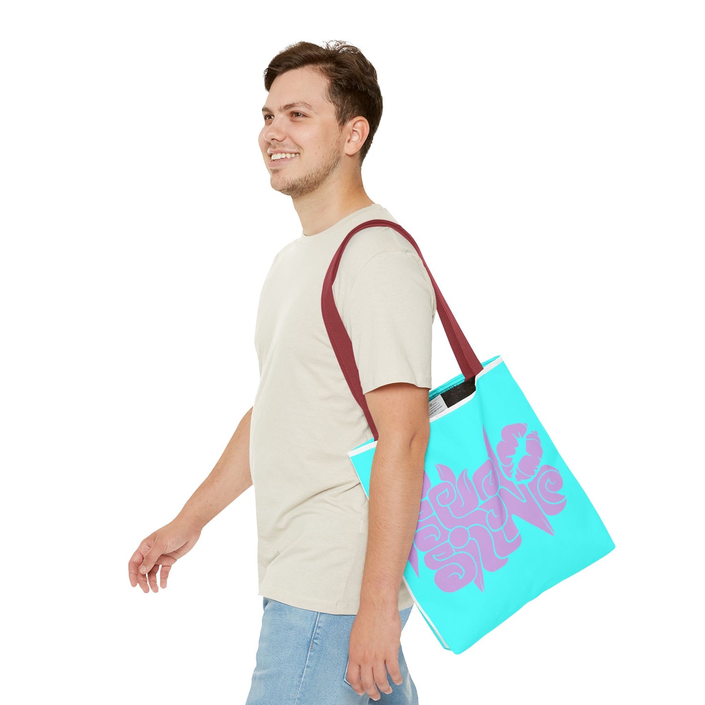 AOP Art Tote — "PseudoSilence - The Silent Scream" and character art