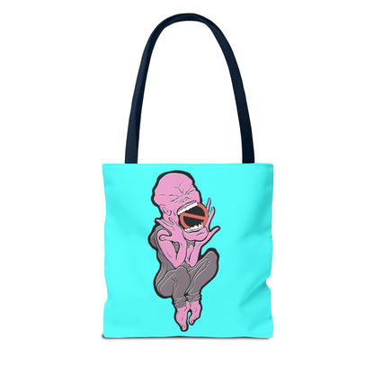 AOP Art Tote — "PseudoSilence - The Silent Scream" and character art